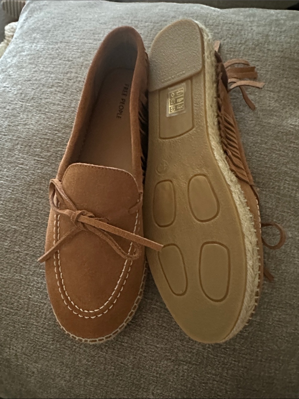 NWOT Free People Faraway Fringe Espadrille - Picture 10 of 10
